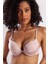 Golshan Garland Heavy Push Up Bra, Açık Pembe Konforlu ve Şık Sütyen 1