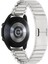 Amazfit Gtr (47MM) Uyumlu 22MM Parçalı Tasarım Metal Kordon-82 Gümüş 2