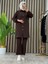 Tesettür Günlük Rahat Ikili Düğmeli Tunik Pantolon Takım 5