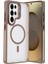 Allzey Joko Samsung Galaxy S25 Ultra Flet Lens Magsafe Kapak - Gold 1