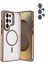 Allzey Joko Samsung Galaxy S25 Ultra Flet Lens Magsafe Kapak - Gold 2