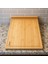 Bambu Kare Peçetelik %100 Doğal Modern Masaüstü Kare Peçete Kutusu (18 x 18 Cm) 2