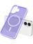 Allzey Joko Apple Iphone 17 Jota Magsafe Kapak - Lila 2