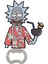 Rick And Morty - Rick Collectible Lisanslı Manyetik Şişe Açacağı 5