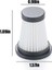 Genius Invictus One 1.0 X7 2.0 El Tipi Elektrikli Süpürge Için Moosoo K12 K12 Pro K13 Hepa Filtresi Kablosuz Yedek (Yurt Dışından) 4