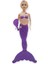 Deniz Kızı Işıklı Oyuncak Bebek Mor 34 cm 1