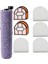 Shark Hydrovac WD101 WD201 WD100 WD200 AW201 Elektrikli Süpürge Parçaları Için WDB1F2 Yedek Fırça Rulosu ve Filtre Paketi, B (Yurt Dışından) 1