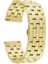 Honor Watch Gs 3 (46MM) Uyumlu 22MM Bakla Görünümlü Metal Kordon-20 Gold 1