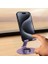 Metal 360° Döner Ayarlanabilir Telefon Tablet Standı Masaüstü Tutucu - Mor | Fibaks 3