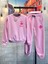 G-Smart Kids Pembe Disco - Kovboy Şapka Baskılı Çocuk - Genç Kız Eşofman Takım 9-16 Yaş 2