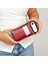 , Apple iPhone Air Için, Hakiki Deri, El Yapımı Kartlıklı Kılıf, Iç Yüzeyi Kadife, Gölgeli Kırmızı 2