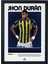 Jhon Duran Fenerbahçe Siyah Çerçeveli Poster Tablosu 1