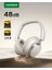 Hitune Max6 Studio Pro Hibrit Aktif Gürültü Engelleyici Kablosuz Kulak Üstü Kulaklık, 100 Saat Çalma Süresi, Beyaz, 55614 2