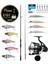 Pro Spin Seti Okuma Psycho Stick Game 274CM Ex-Fast 15-40GR 2 Parça Olta Kamışı&savage Gear Sgs8 4000 Fd 8+1bb Olta Makinesi 1