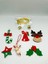 9 Parça Yılbaşı Keçe Motif Set Keçe Motif Keçe Süs Süsleme Ağaç Süsü 1