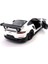 Porsche 911 GT2 RS 1:36 Ölçek Metal Model Siyah Çek-Bırak Araba 9