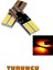 T10 LED Dipsiz W5W Canbus 24 Ledli Turuncu Park Plaka Ampul 2 Adet 2