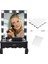 Nostalji Hollywood Tarzı 10'lu Makyaj Masası Aynası Beyaz LED Işıklı Lamba USB (5264) 3