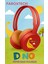 Dinozor Kulaklık | Çocuk Kulaklığı | Yumuşak ve Sağlam Yapı | Bluetooth | Süper Bass | Mikrofon 1