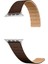 Apple Watch 9 (41MM) Uyumlu Mıknatıslı Silikon KORDON-111 Kahverengi 3