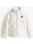 Tjw Alaska Grid Kuş Tüyü Kadın Beyaz Ceket DW0DW21623YBH 5