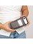 , Apple iPhone Air Için, Hakiki Deri, El Yapımı Kartlıklı Kılıf, Iç Yüzeyi Kadife, Gölgeli Gri 2