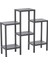 6 Raflı - Gri Modüler Ünite Plastik 108X100X29 cm (5264) 1