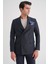 C 719 Ceket Comfort Lacivert 1
