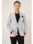 C 686 Slim Fit Gri Spor Ceket 9