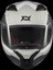 Fenix Ork Parlak Beyaz Gri Kask 4