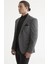 C 565 Slim Fit Siyah Klasik Ceket 2