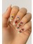 Karışık Meyve Desenli Tırnak Dövmesi Nail Art Su Transferli Sticker 2