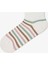 5 Çift Pamuklu Çizgili Patik Çorap 5