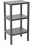3 Raflı Gri Modüler Ünite Plastik 38X29X74 cm (5264) 1