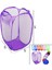 Easy Open Hamper Renkli Oyuncak Sepeti Filesi 40X40X70CM (5264) 1