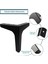 (4 Adet) 12cm Modern Mat Siyah Metal Mobilya, Dolap, Koltuk, Tv Ünitesi Ayakları 4