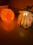 Halloween, Beyaz Sevimli Hayalet ve Kedi Figürlü Tealight, Mumluk, Mumlar Dahildir.. 5