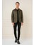 Ka 081 Slim Fit Haki Spor Kaban 1