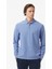 Erkek Mavi Classic Fit Uzun Kollu Polo Yaka T-Shirt K57351T.4MY 1