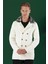02 Slim Fit Ekru Spor Kaban 4
