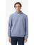 Erkek Mavi Classic Fit Sweatshirt K57081T.4TM 1