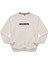 Unisex Nolimits Üç Iplik Rahat Kesim O Yaka Baskılı Pamuk Sweatshirt Ekru 2