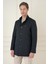 Ka 089 Slim Fit Lacivert Spor Kaban 3