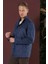 Ka 080 Slim Fit Havacı Mavi Spor Kaban 4