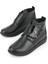 , Kadın Hakiki Deri Konfor Bot 1531022Z7551 Siyah 5