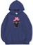 Unisex Sweatshirt Oversize Hoodie Two Wheels Skull 1