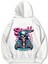 Unisex Sweatshirt Oversize Hoodie Skull Beat 1
