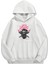 Unisex Sweatshirt Oversize Hoodie Two Wheels Skull 1
