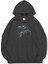 Unisex Sweatshirt Oversize Hoodie Raven Clock 1