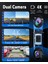 4K + 1080P Çift Kameralı Araç Içi Ayna Kamera | 360° Dönebilen Lens + Dokunmatik Ekran 2